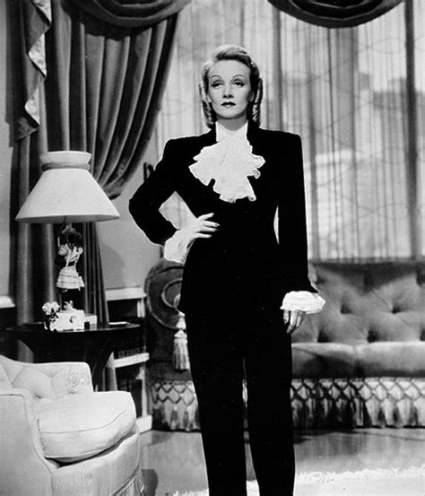 marlene dietrich ysl|THE STORY OF: Yves Saint Laurent’s Le Smoking .